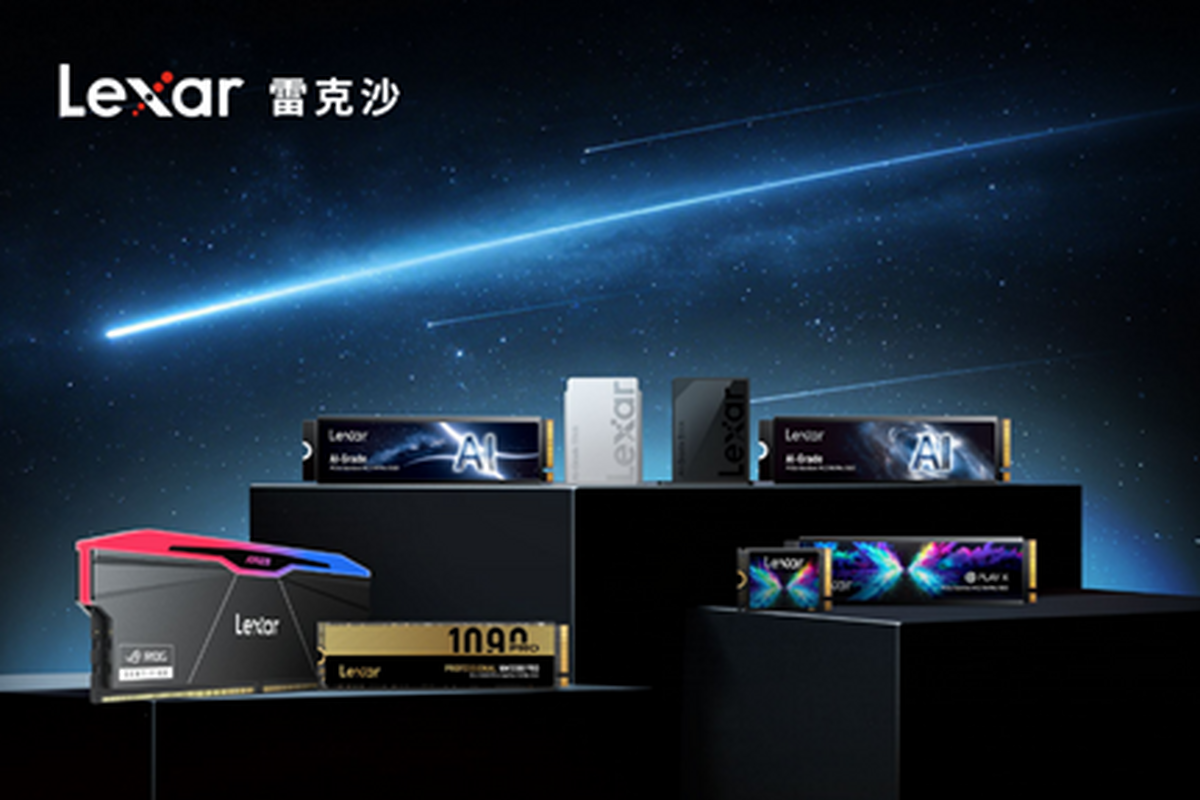 雷克沙亮相COMPUTEX 2026 展现AI时代全栈存储技术实力